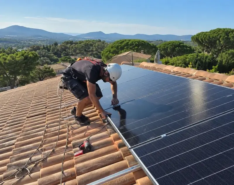Installateur panneaux solaires Issirac — pose photovoltaïque sur toiture