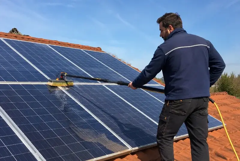 Nettoyage et entretien de panneaux solaires à Issirac